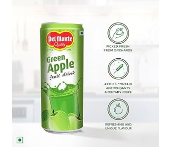 DEL MONTE GREEN APPLE FUIT DRINK JUICE